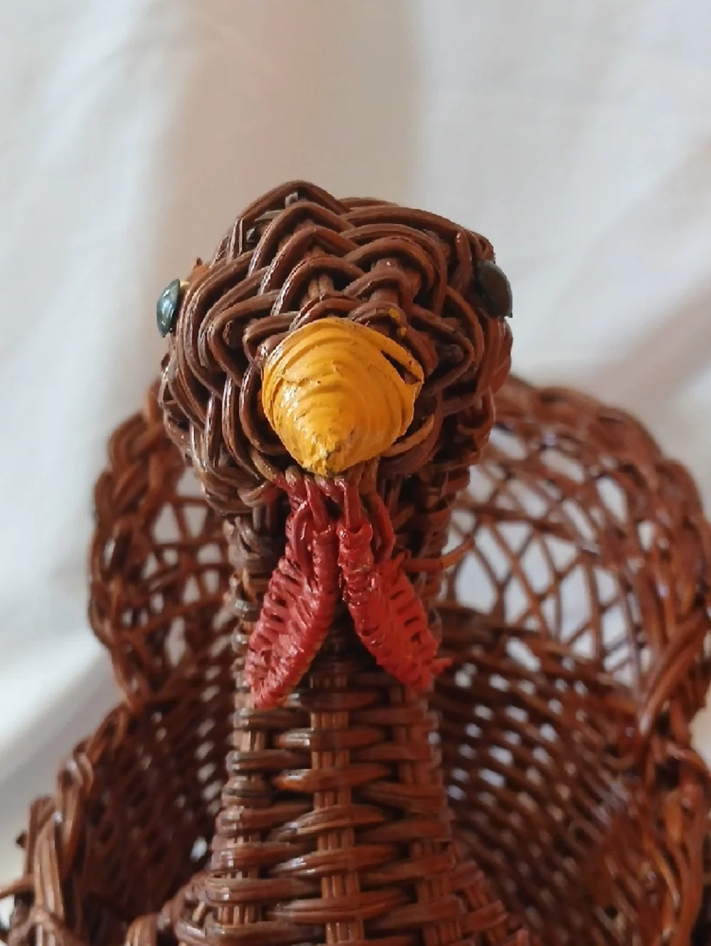 Woven Rattan Turkey Basket